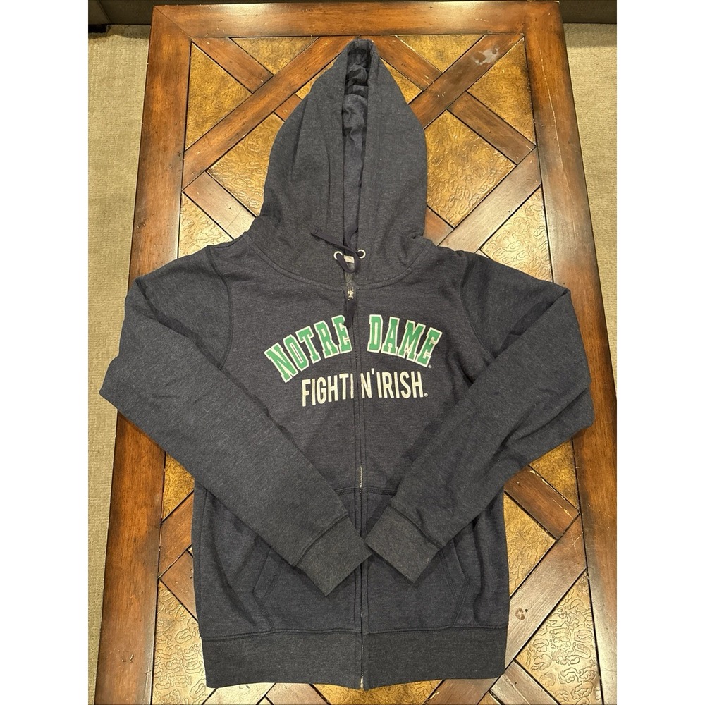 Campus Heritage Collection University Of Notre Dame Irish Hoodie Ladies Medium